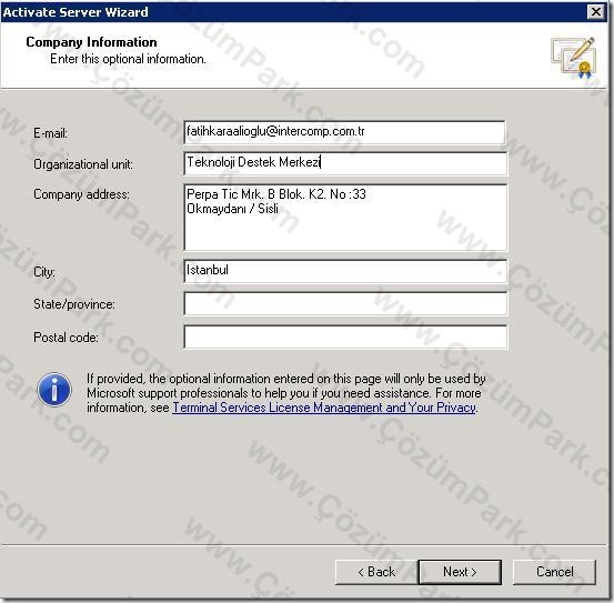 terminal server license manager terminal server license manager