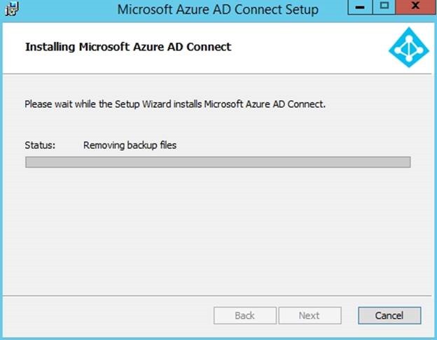 2015 Azure AD Connect kurulum laboratuvarı – ekran 7