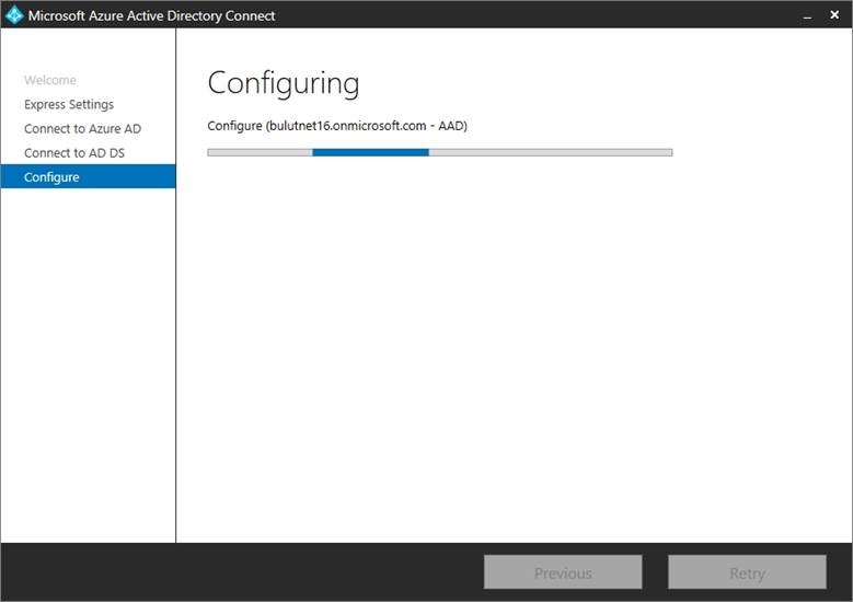 2015 Azure AD Connect kurulum laboratuvarı – ekran 17