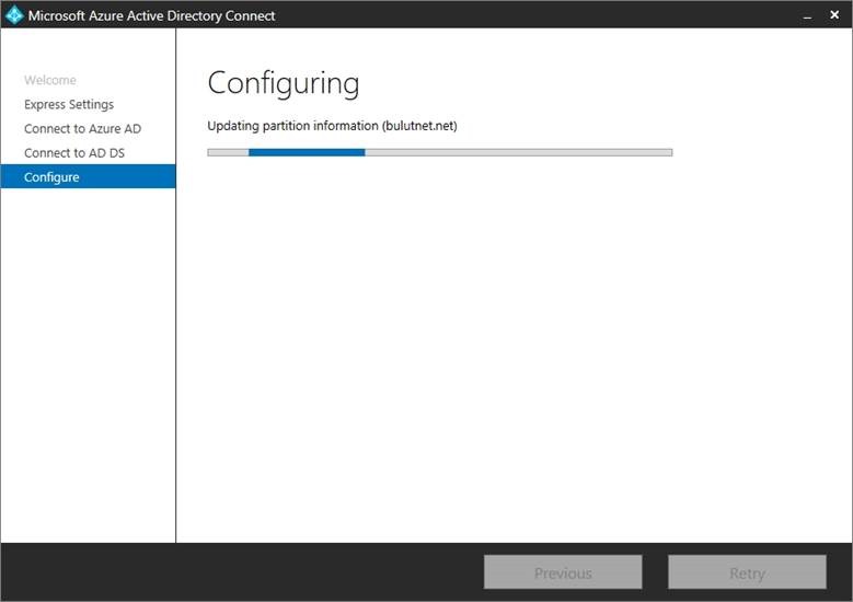 2015 Azure AD Connect kurulum laboratuvarı – ekran 21