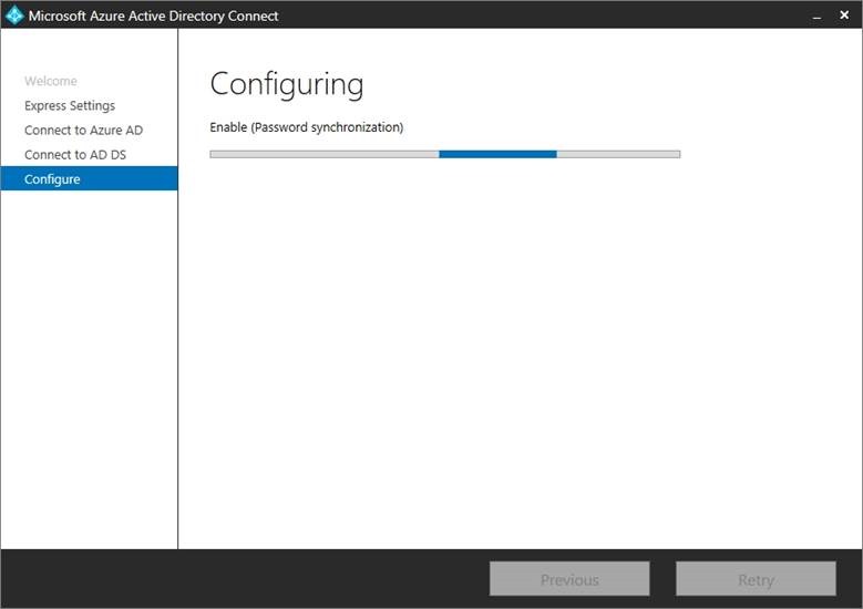 2015 Azure AD Connect kurulum laboratuvarı – ekran 22