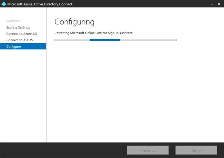 2015 Azure AD Connect kurulum laboratuvarı – ekran 23
