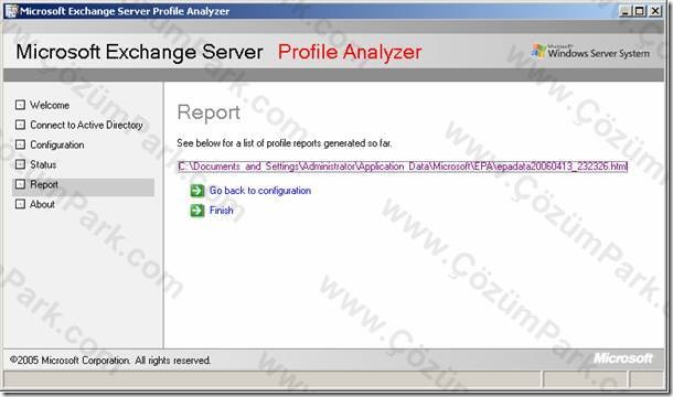 Microsoft Profile Analyzer Tool - ÇözümPark