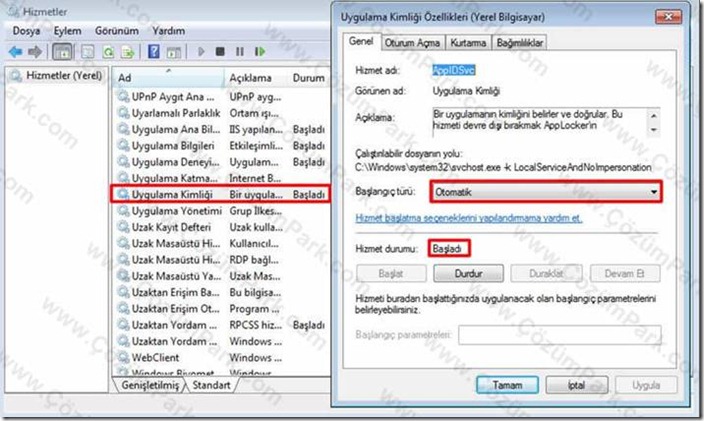 Windows 7 AppLocker Kullanımı - ÇözümPark