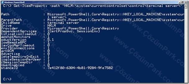Windows PowerShell Üzerinde Cmdlet – Pipeline - Scripting Kullanımı ...