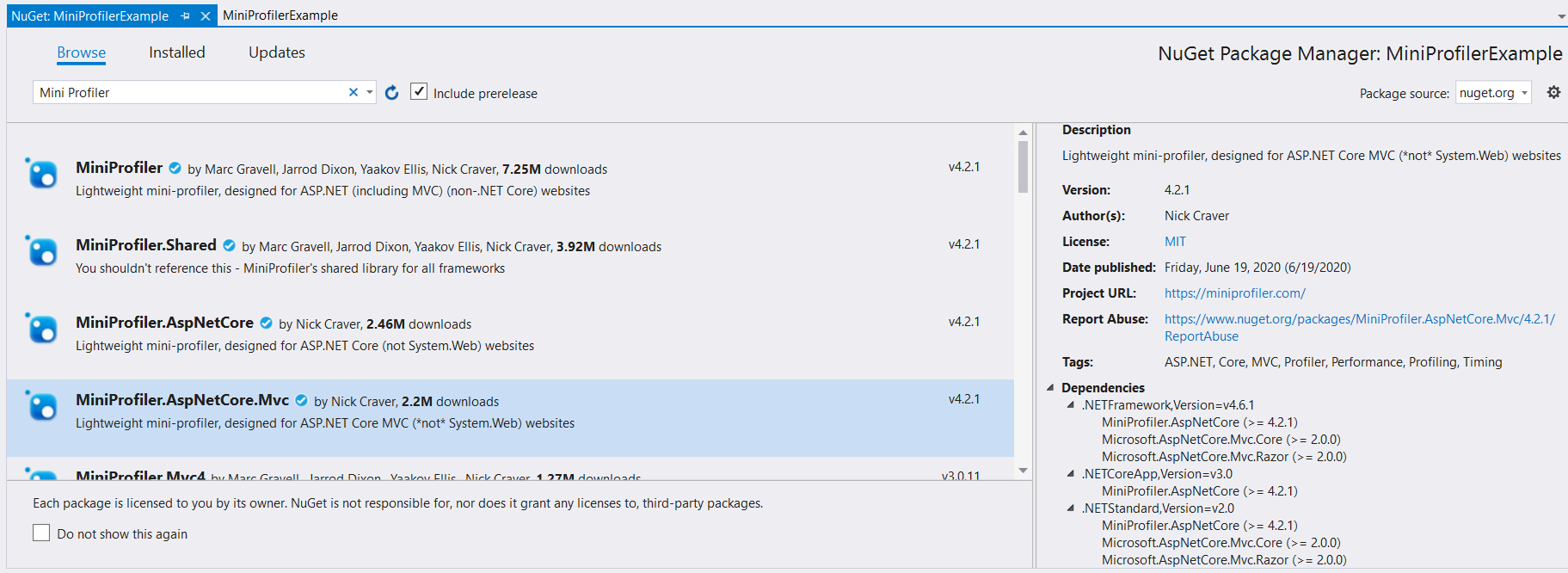Mini Profile .net ASP.NET Core MVC Mini Profiler Kullanımı - ÇözümPark