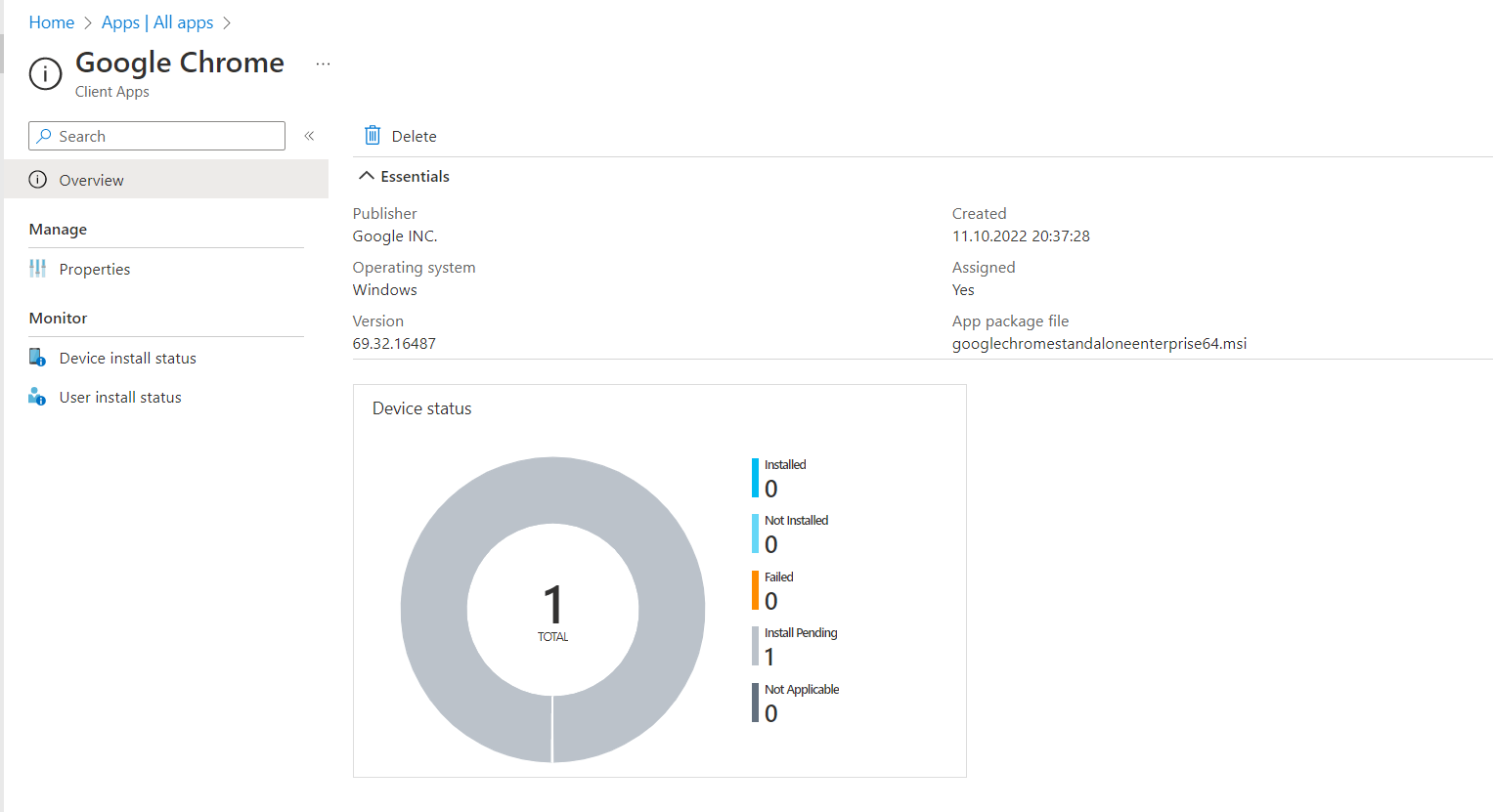 Microsoft Intune Google Chrome Deployment - ÇözümPark