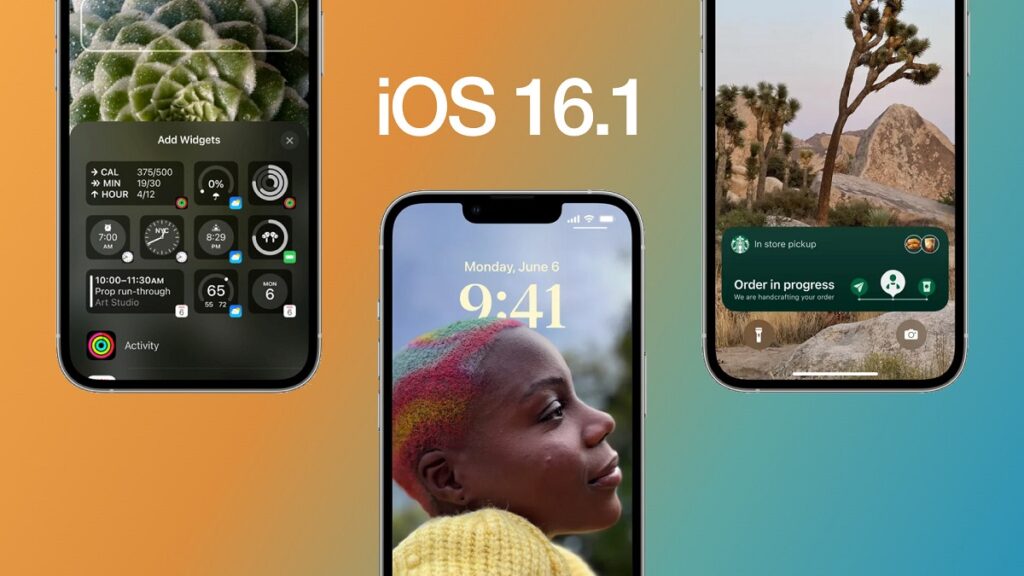 iOS 16.1 Güncellemesi