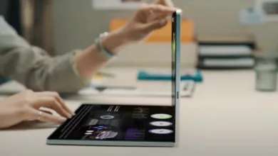 Samsung katlanabilir dizüstü bilgisayar