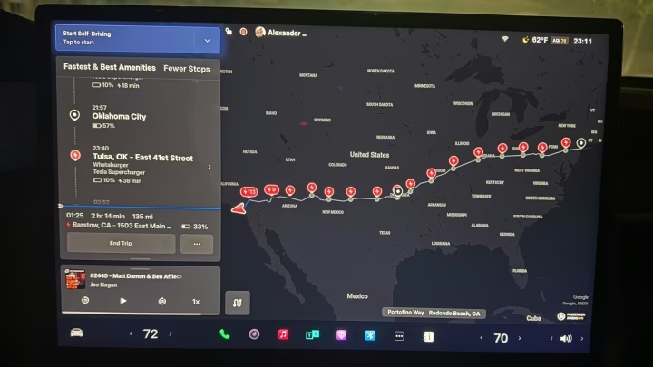 Tesla Otonom Sürüş Denemesi Gerçek Trafikte 5 Bin Kilometreyi Aşmayı Başardı