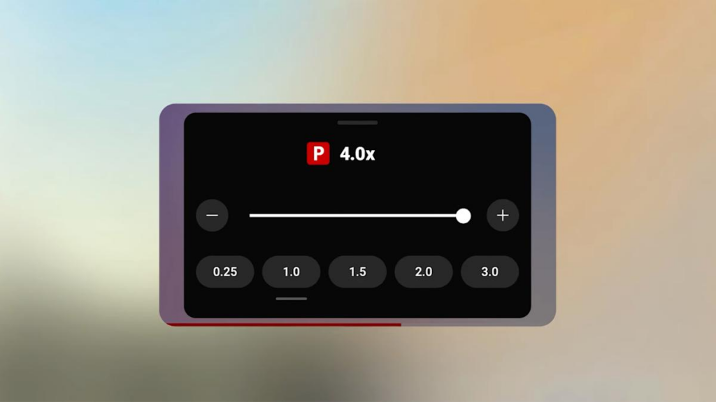 YouTube Oynatma Hızı Özelliği Premium’a Taşınabilir