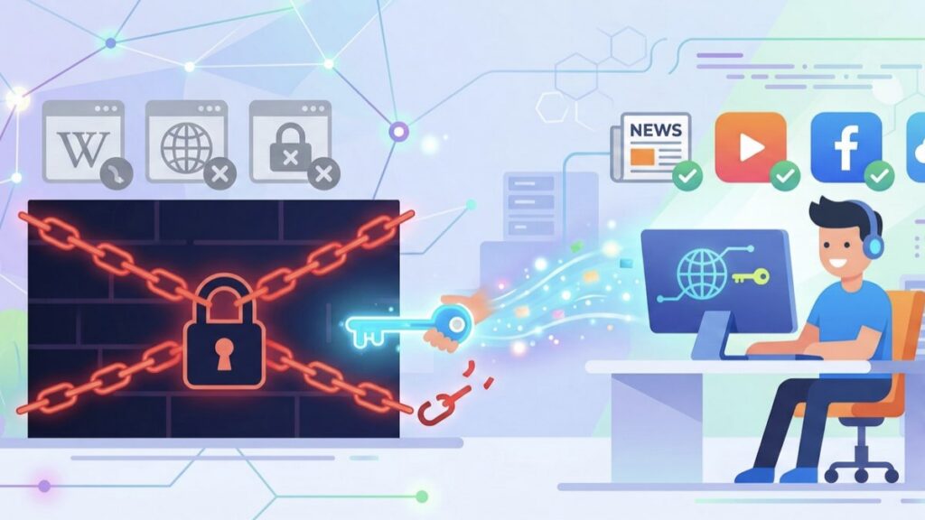 Engellenmiş web sitelerine nasıl girilir