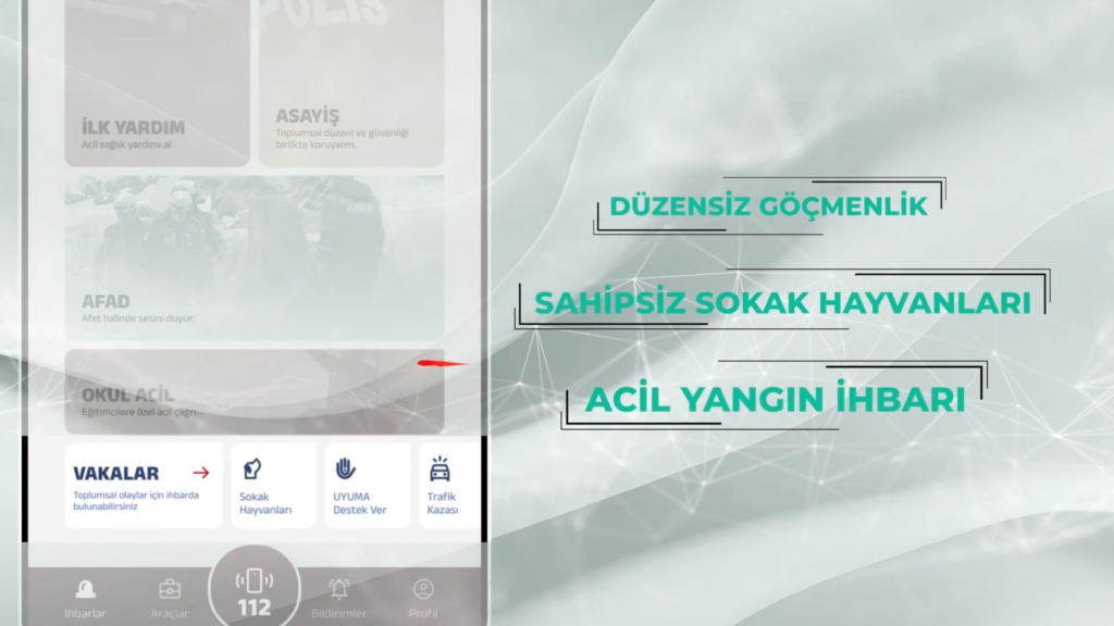 İçişleri Bakanlığı Tek Tuşla Video ve Fotoğraf Gönderilebilen Hayat 112 Acil Uygulamasını Duyurdu