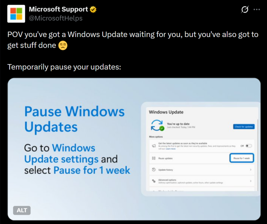 Microsoft, Windows 11 Güncellemeleri İçin Kullanıcılara Daha Fazla Kontrol Vermeye Hazırlanıyor