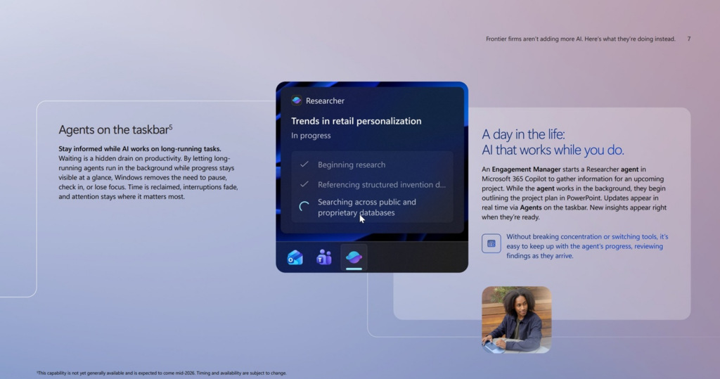 Microsoft Windows 11’i Yapay Zekânın Doğrudan Çalışma Alanına Dönüştürüyor