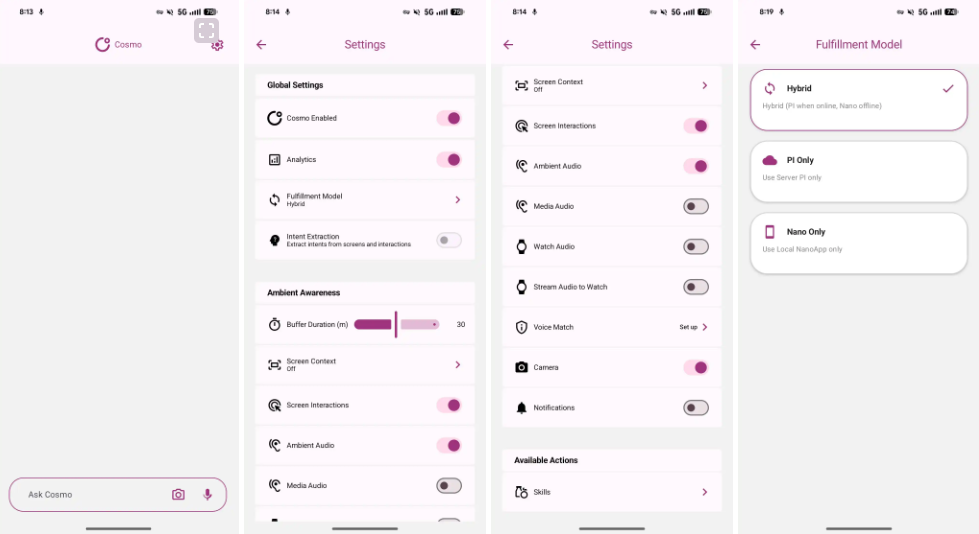 Google, Play Store'da Deneysel COSMO Yapay Zeka Asistanını Yayınladı