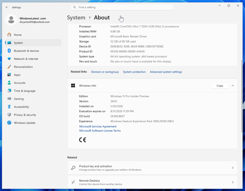 Microsoft Windows 11 26H2 Güncellemesini Resmen Doğruladı