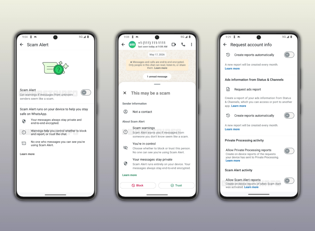 WhatsApp Bilinmeyen Numaralar İçin Yeni Koruma Sistemi Geliştiriyor