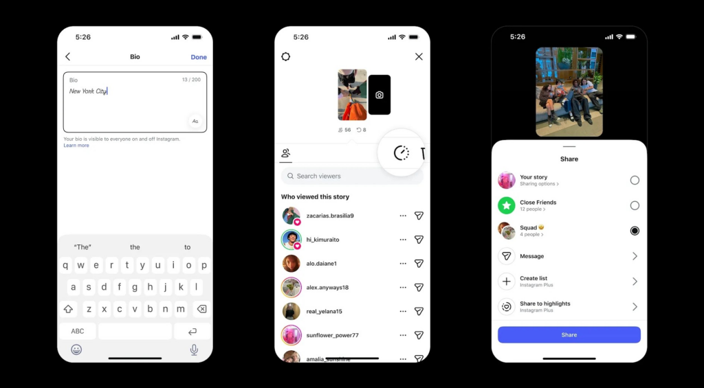 Instagram Plus İle Gelen Premium Özellikler Açıklandı