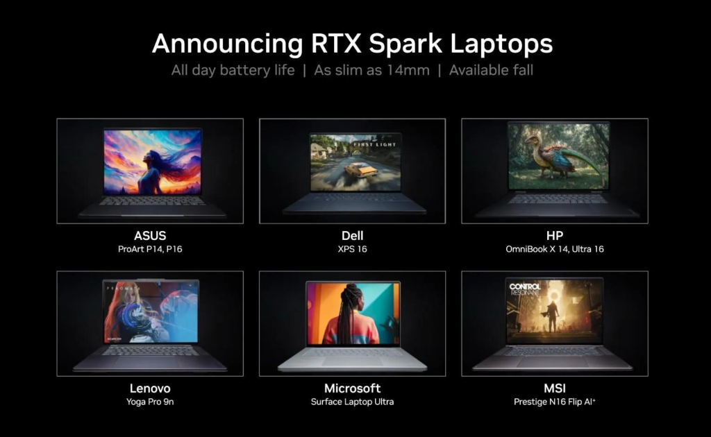 Nvidia, RTX Spark İle Bilgisayar Dünyasında Yeni Bir Sayfa Açıyor
