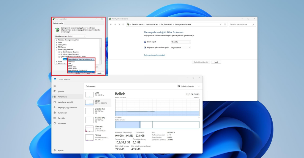 Windows 11'de İşlemci Performansını Etkileyen Gizli Ayar Bulundu