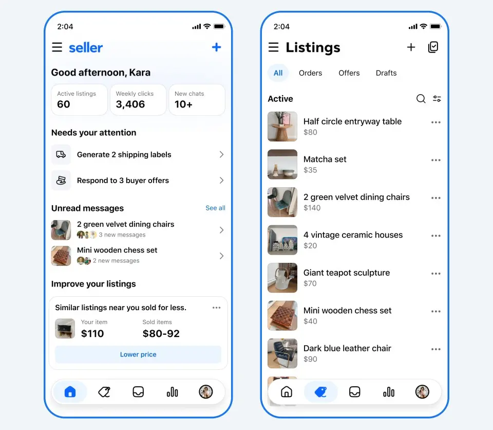 Meta, Facebook Marketplace Satıcıları İçin Seller Uygulamasını Yayınladı