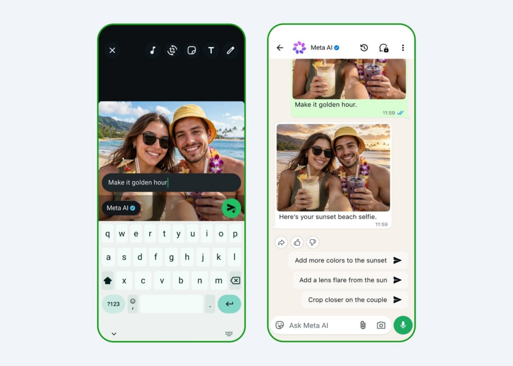 Meta, Muse Image Modelini Tanıttı: Yapay Zekâ ile Görsel Üretimi WhatsApp ve Instagram'a Taşıyor