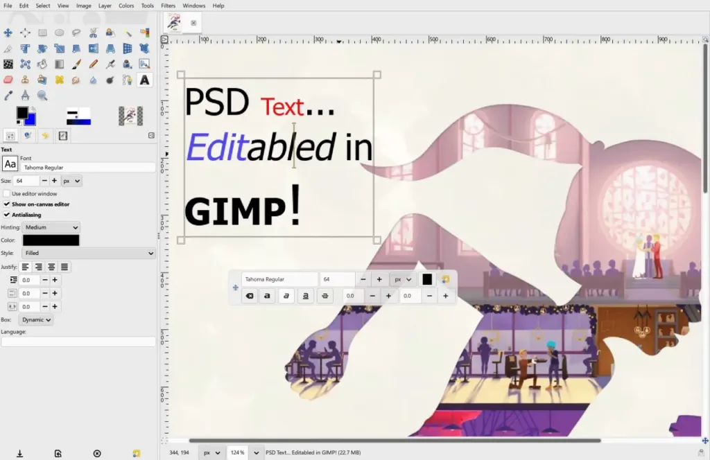 GIMP Proje Dosyalarında Büyük Değişime Hazırlanıyor: XCF Formatının Yerine Yeni Sistem Geliyor