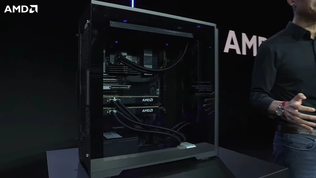 AMD, 1 Trilyon Parametreli Yapay Zekâ Modellerini Yerelde Çalıştıracak Halo Station’ı Tanıttı
