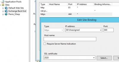 ExchangeBackEnd ExchangeBackEnd
