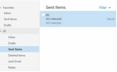 SENT ITEMS