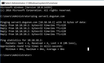 PING MAILSERVER