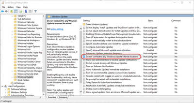 002 do not connect to any windows update internet locations