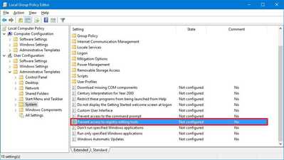 gpedit user config registry policy gpedit user config registry policy