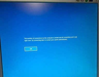 3599 Log on Error 3599 Log on Error