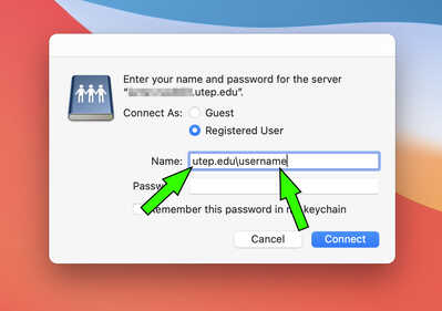 connecting to a network shared drive on macos 04 connecting to a network shared drive on macos 04