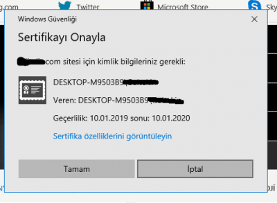 Certificate validation Certificate validation