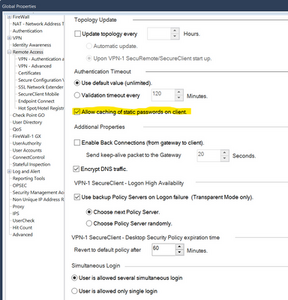VPN password caching (1) VPN password caching (1)